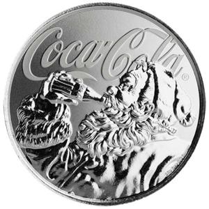 1 Dollar Fidži 2019 - Coca-Cola Santa Claus
Klicken Sie zur Detailabbildung.